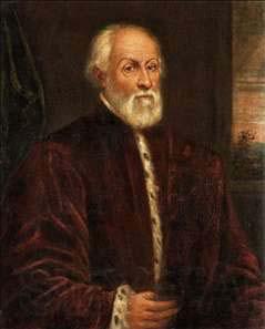 Domenico Tintoretto Portrait of a Gentleman Spain oil painting art